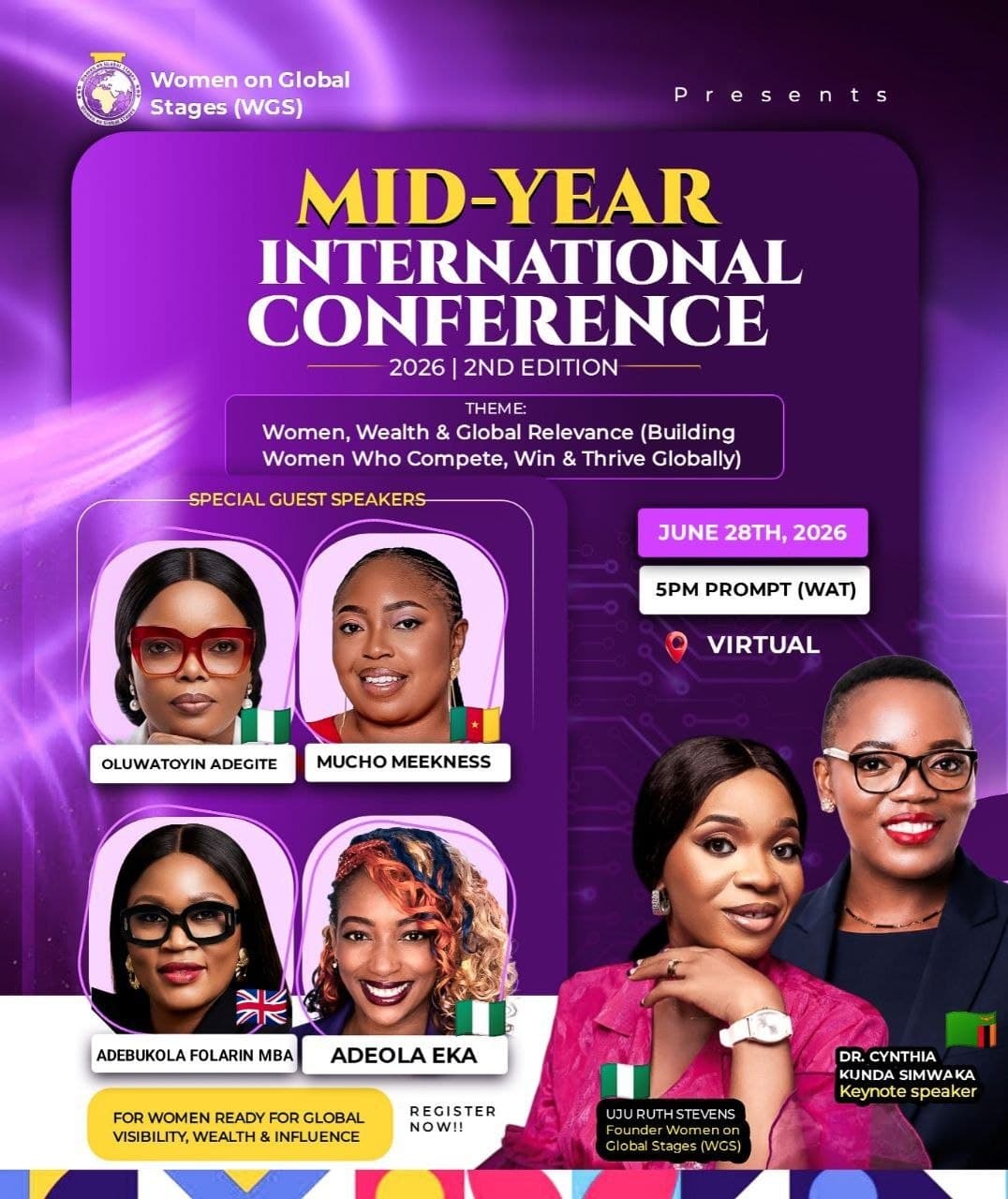 WGS Conference Flyer
